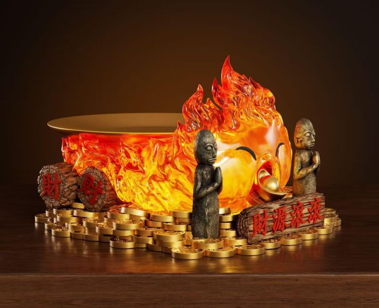 【預定】wawa 招財系列-招財托盤卡西法 