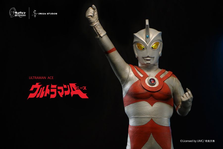 【預定】Origin 經典奧特曼M78典藏立像艾斯登場姿勢正版雕像 