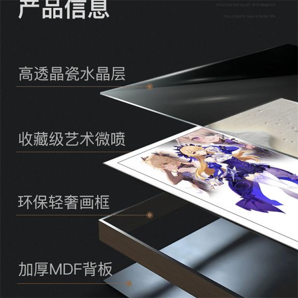 【海外代購】阿喵畫社 2b凋零之花 尼爾機械紀元12k裝飾畫 