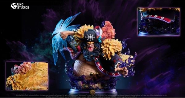 【預定】UNO 黑鬍子 馬歇爾·D·蒂奇 桌擺件胸像 