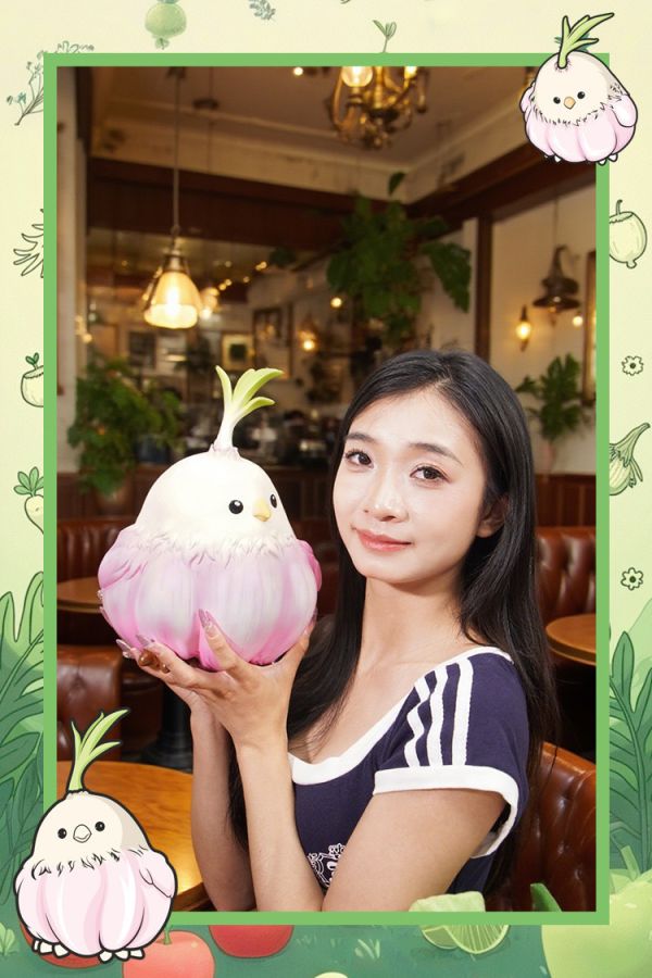 【海外代購】傑刻動漫 動物幫蒜鳥 可愛有趣家居玄關擺件 