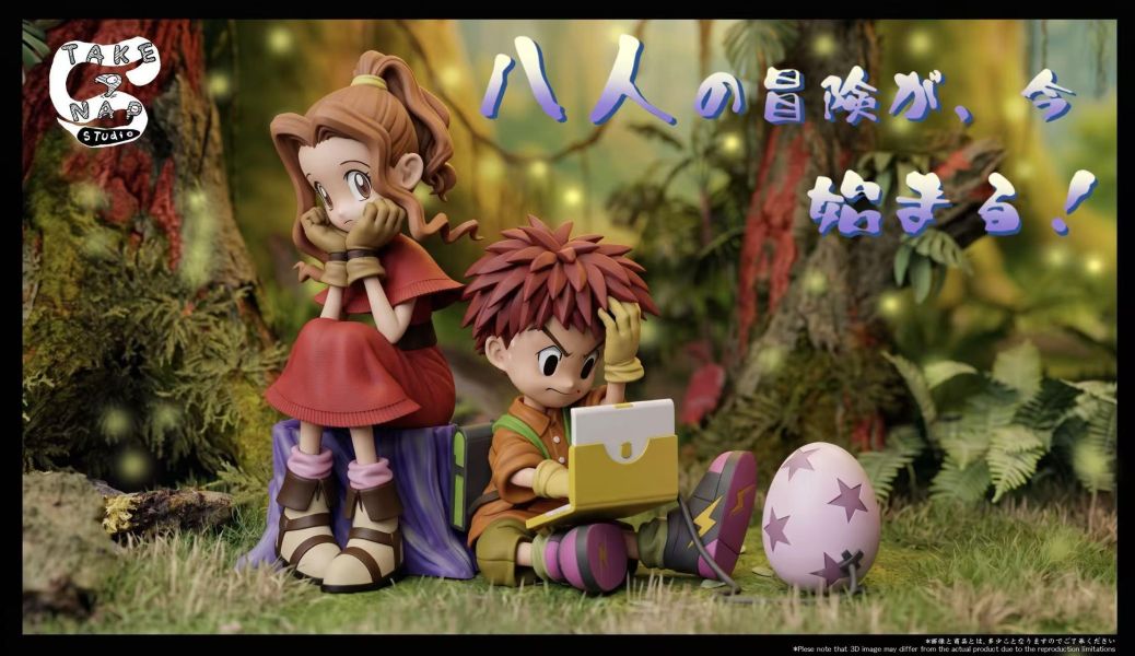 【預定】Take A Nap 八個人的冒險•第二彈 太刀川美美套裝/泉光子郎套裝 