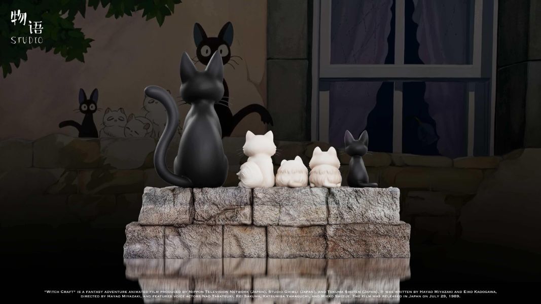 【預定】物語 吉吉的一家子 宮崎駿-小物系列07 