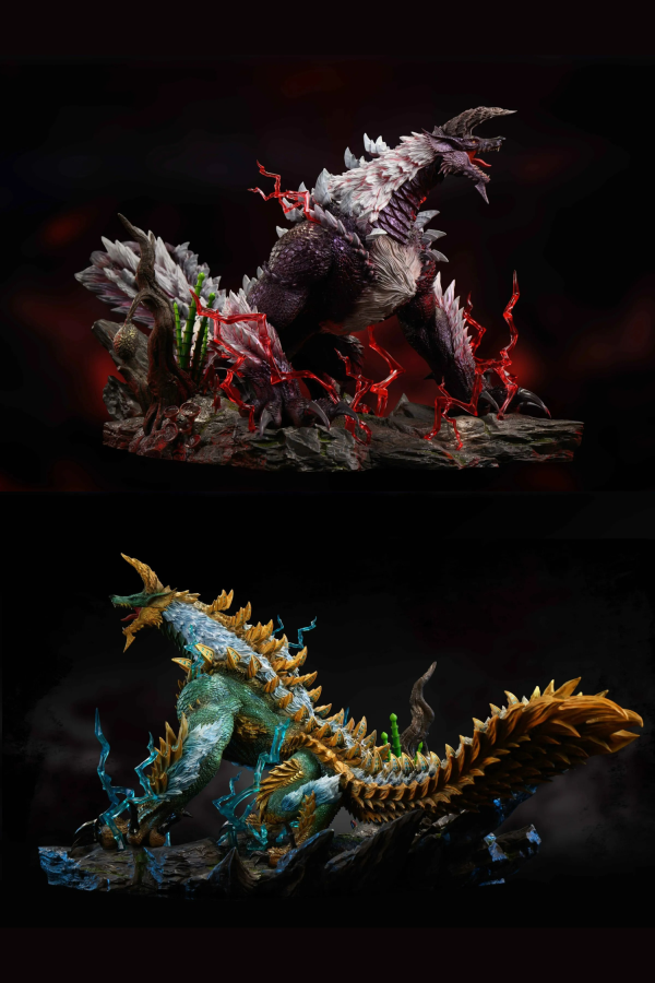 【預定】SWORD WING 怪獵圖鑑第二彈 雷狼龍×獄狼龍 