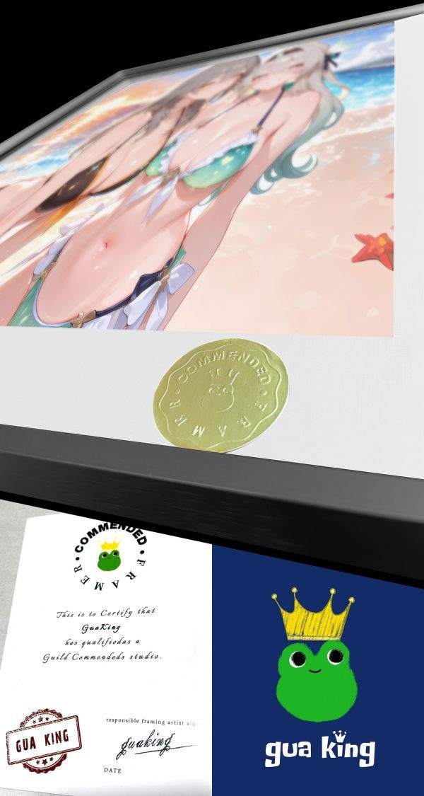 【海外代購】皇呱 《星、流螢海邊泳裝》崩壞：星穹鐵道合照裝飾畫 午睡毯 地毯 
