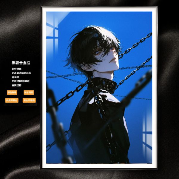 【海外代購】阿喵畫社《藍色監獄》藍色禁區 潔世一 8k超大高清裝飾畫 