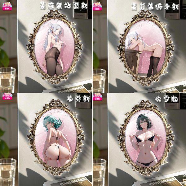 【海外代購】阿喵畫社 動畫冰箱貼第一百零二彈魔鏡系列 8k主題高清裝飾畫 