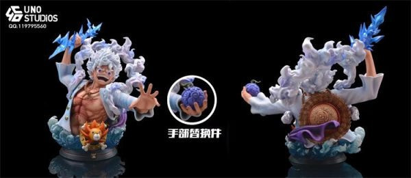 【海外代購】UNO 海賊王尼卡路飛桌擺飾胸像 