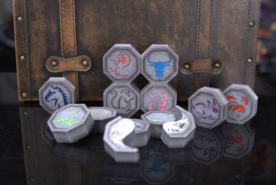 【預定】JDM 十二生肖符石 