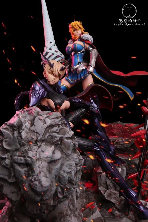 〖台灣現貨〗光速帕斯卡 南北半球 黑白槍呆 Saber 阿爾托莉雅 