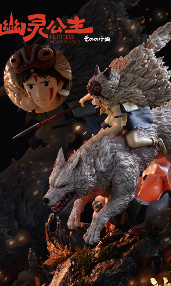 【預定】神隱 硝煙中的征戰 PLUS系列 宮崎駿 魔法公主 幽靈公主 