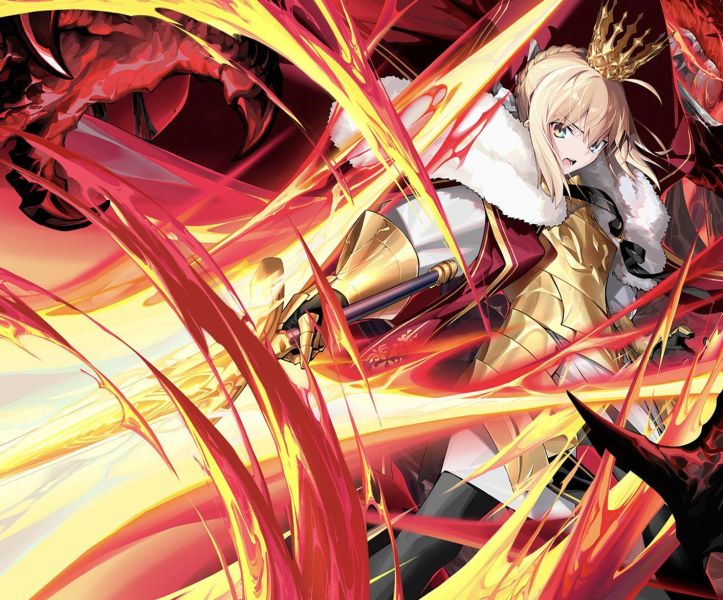 【海外代購】H2 《領主洛格雷斯》FGO阿爾托莉雅亞瑟王Fate動畫二次元裝飾畫 
