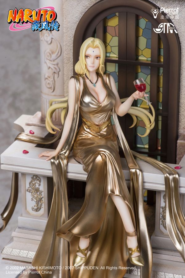 【海外代購】【40CM】星星社 STAREXVA Studio 《火影忍者: 疾風傳》禮服系列第二款，綱手1/7 