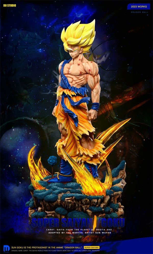 【海外代購】Du 初登場 超級撒亞人 孫悟空 
