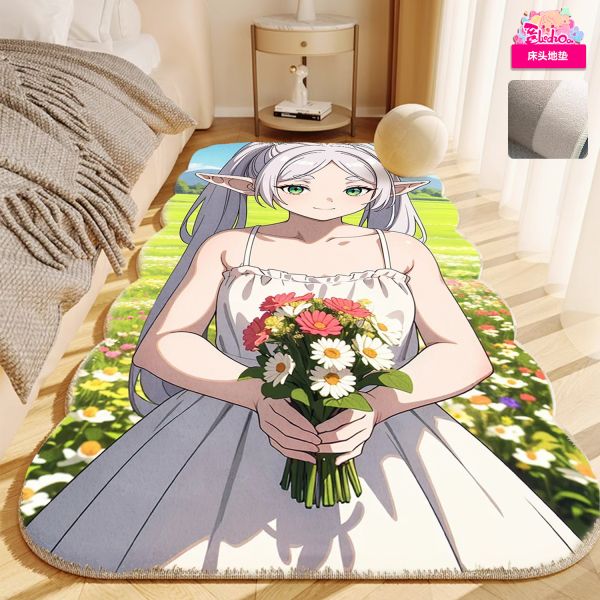 【海外代購】阿喵畫社 花海 芙莉蓮套裝 超清裝飾畫 床頭地墊 