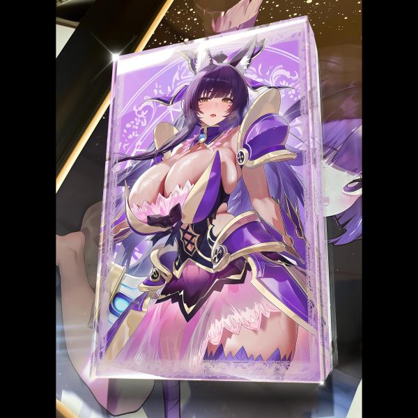 【海外代購】阿喵畫社 第五十二彈動漫卡磚 融合舞約會大作戰 亞克力加厚紀念收藏磚 