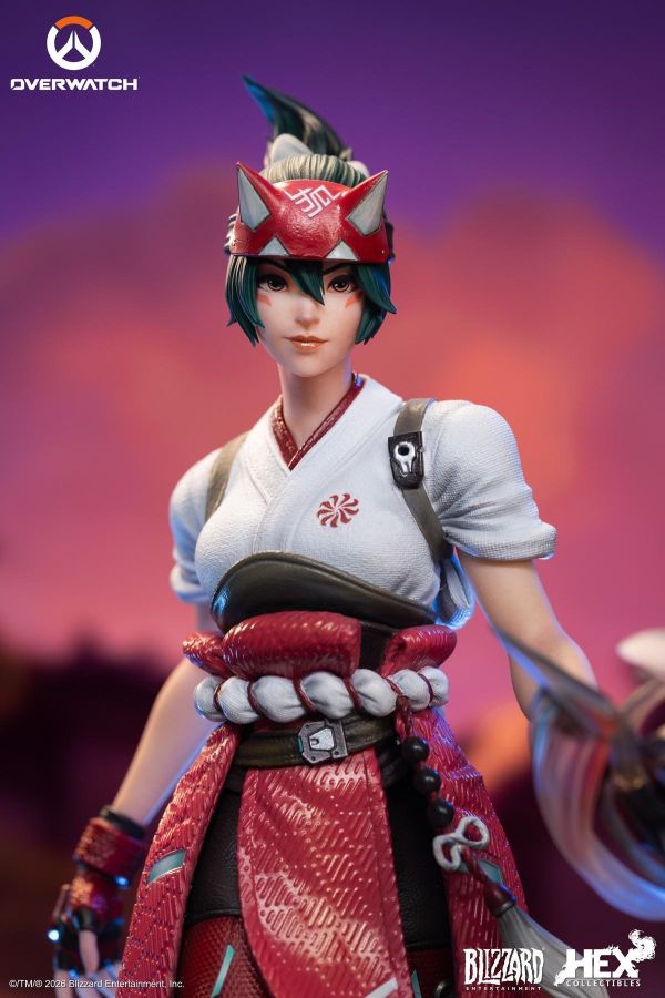 【預定】HEX 暴雪遊戲 Blizzard 1/6 霧子（Kiriko）收藏雕像－HEXOW03 鬥陣特攻（Overwatch） 