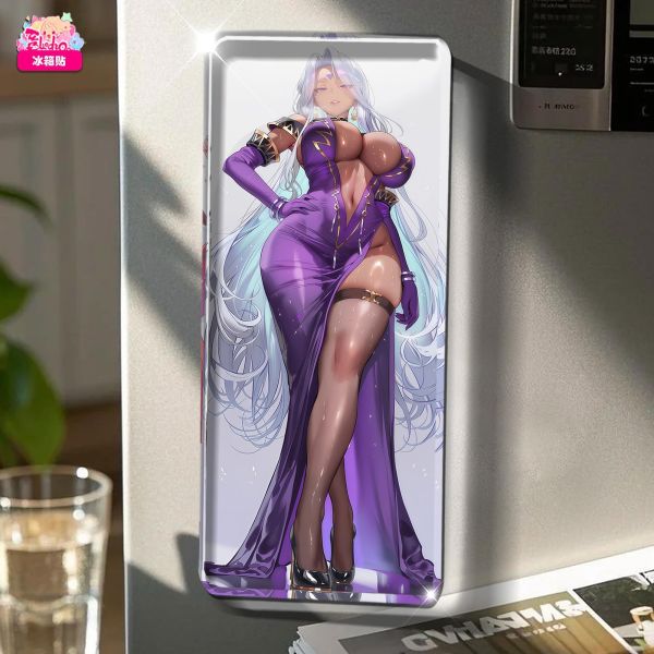 【海外代購】阿喵畫社 禦姐華姿五重奏系列 我的女神系列 黑獸新品8k全景高清裝飾畫 等身抱枕 冰箱貼 