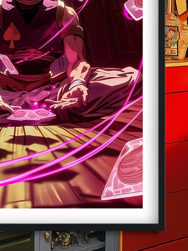 【海外代購】巴洛克《飛牌西索》全職獵人裝飾畫冰箱貼 