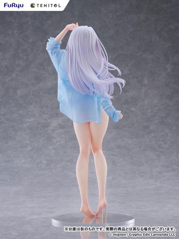 【PVC預定】FuRyu TENITOL TALL MIGNON WORKS shiro 泳裝Ver 
