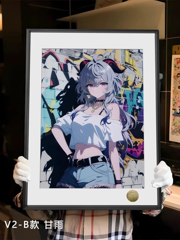 【海外代購】皇呱《原神塗鴉 第二彈》潮流裝飾畫 