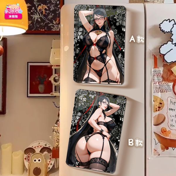 【海外代購】阿喵畫社 獵天使魔女-蕾絲版貝優妮塔-雙聯 新品8k主題高清裝飾畫 