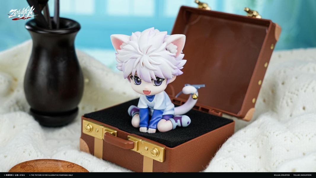 【預定】Zoldyck（ZDK） Q版貓貓系列－奇犽＆伊耳謎 獵人 HUNTER×HUNTER 