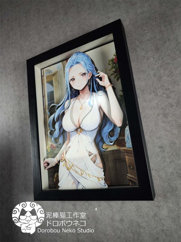 【海外代購】泥棒貓 DSMG 022 海賊王 薇薇 可月兌立體畫 