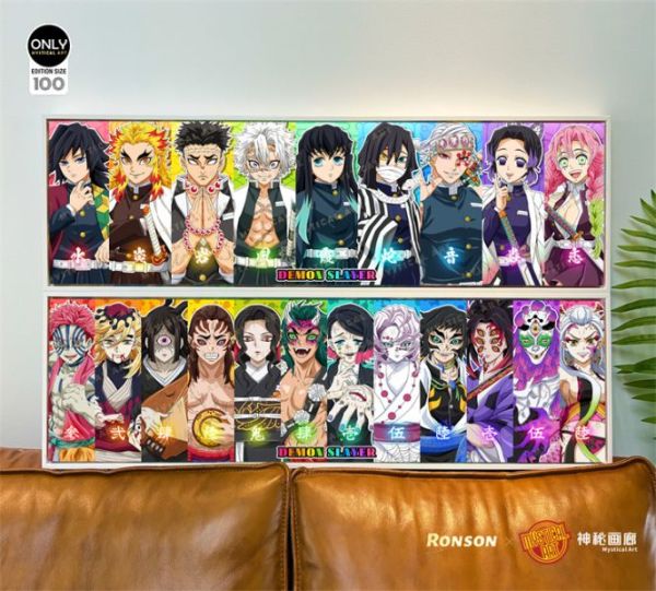 【海外代購】神秘畫廊 Ronson RAINBOW系列09 十二鬼月 裝飾畫01 