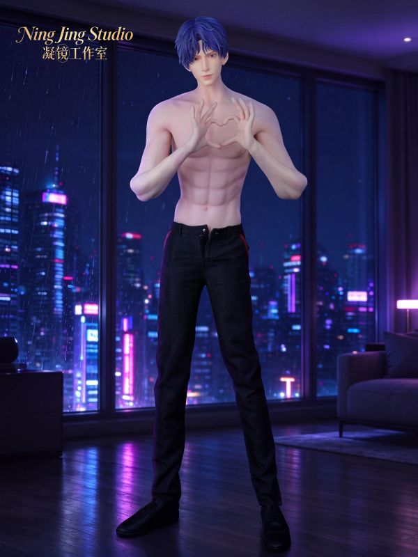【R18-預定】凝鏡 NINGJING 祁煜－1/3鉑金矽膠收藏人偶 戀與深空 