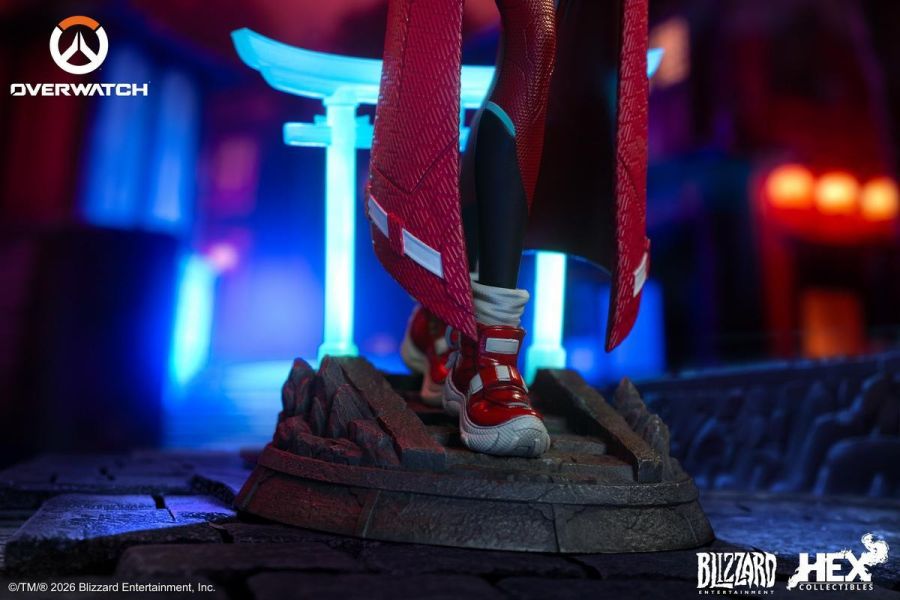 【預定】HEX 暴雪遊戲 Blizzard 1/6 霧子（Kiriko）收藏雕像－HEXOW03 鬥陣特攻（Overwatch） 