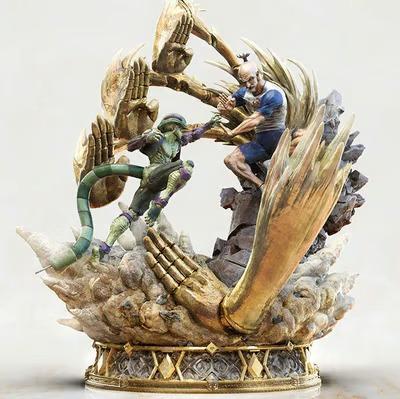 【全新現貨】獵人 尼特羅vs梅路艾姆 X FIGURAMA石油場 正版授權 