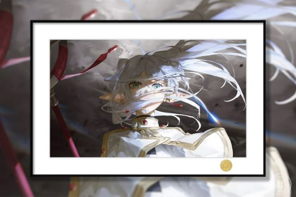 【海外代購】H2《戰鬥芙莉蓮》葬送的芙莉蓮裝飾畫 