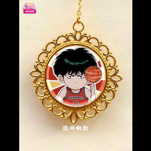 【海外代購】阿喵畫社 灌籃高手Q版招財招財 書籤紀念掛飾書籤掛飾 