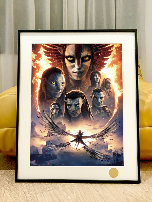 【海外代購】星空 《阿凡達》火與燼Avatar詹姆斯·卡梅隆傑克·薩利奈蒂莉裝飾畫 