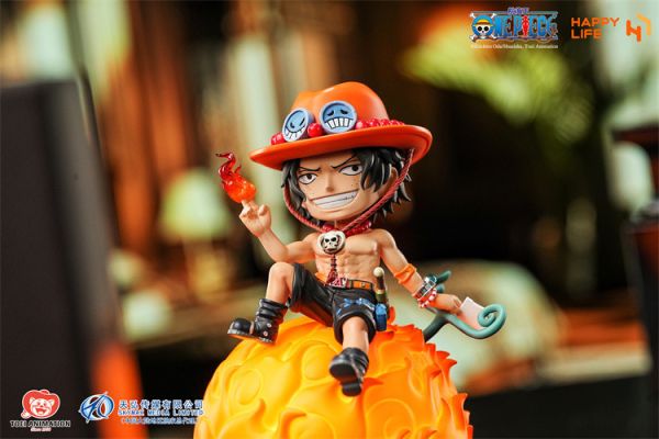 【預定】HAPPY LIFE 惡魔果實系列 艾斯聲控小夜燈 