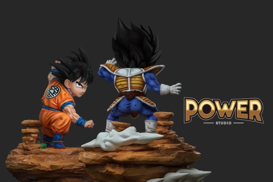 【預定】power 週年貝吉塔&悟空起手式 