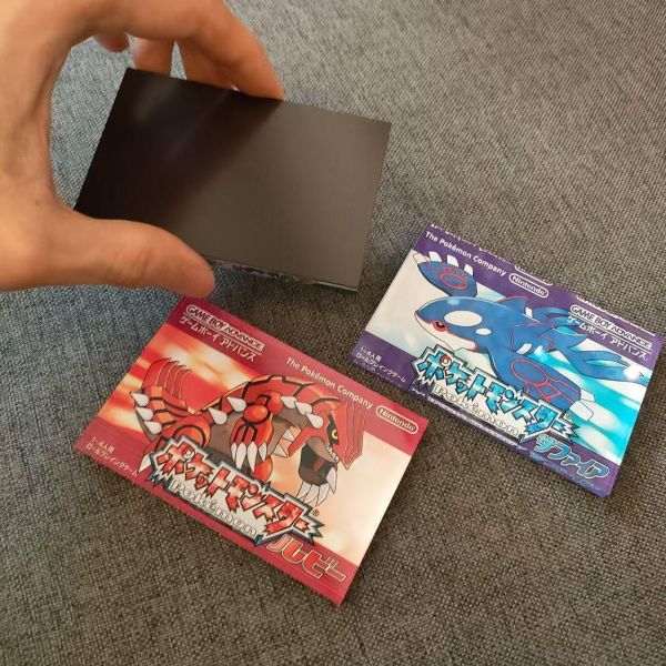 【海外代購】口袋時光愛好者工坊 Pokemon Time Sa1tan PTS 日版SP卡帶壓克力磚冰箱貼（火紅/葉綠/紅寶石/藍寶石/綠寶石） 