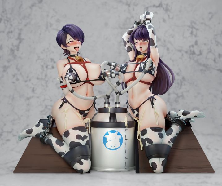 【R18-預定】Meat 木馬上被束縛產乳的古見母女 