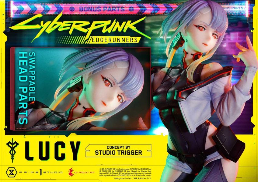 【預定】P1S Prime 1 露西（Lucy）TRIGGER 概念設計版 CMCP-01／CMCP-01S 電馭叛客：邊緣行者 