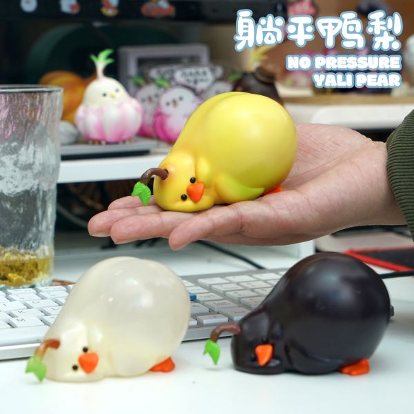 【海外代購】傑刻動漫 動物幫農場系列 躺平鴨梨沒有壓力 