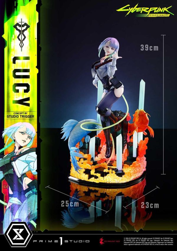 【預定】P1S Prime 1 露西（Lucy）TRIGGER 概念設計版 CMCP-01／CMCP-01S 電馭叛客：邊緣行者 