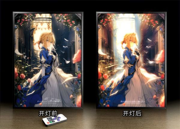 【海外代購】萌萌匠 紫羅蘭永恆花園04 永恆 薇爾莉特 導光畫 01 