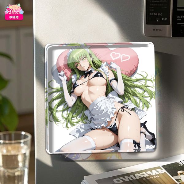 【海外代購】阿喵畫社 動漫冰箱貼第四十二彈反叛魯路修女僕CC 亞克力磁吸冰箱貼 