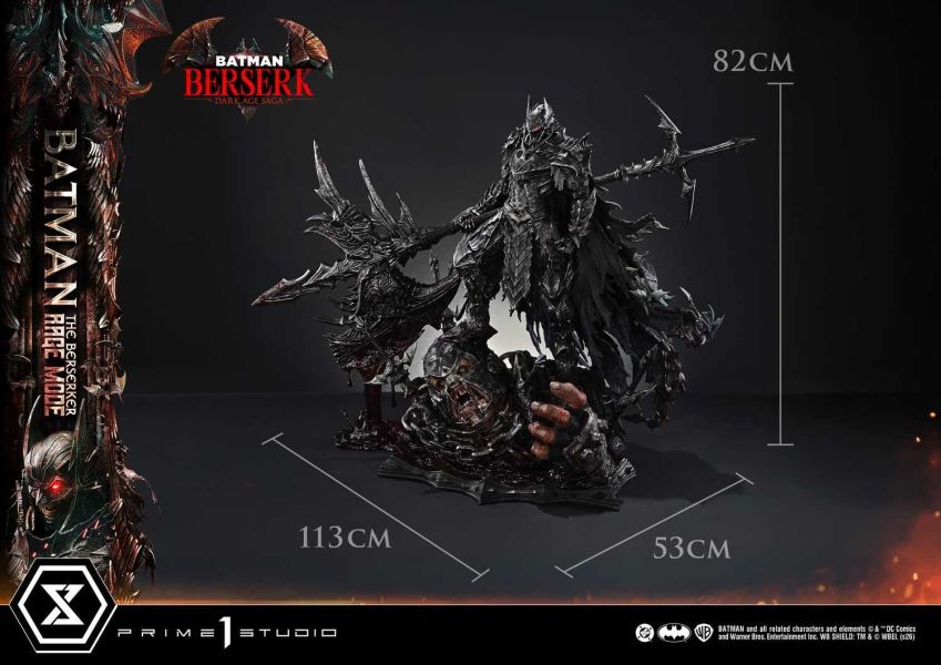 【預定】Prime 1 P1S 1/4 漫畫 蝙蝠俠 狂戰士 狂怒模式 UPMDC-14/DX/DXS 