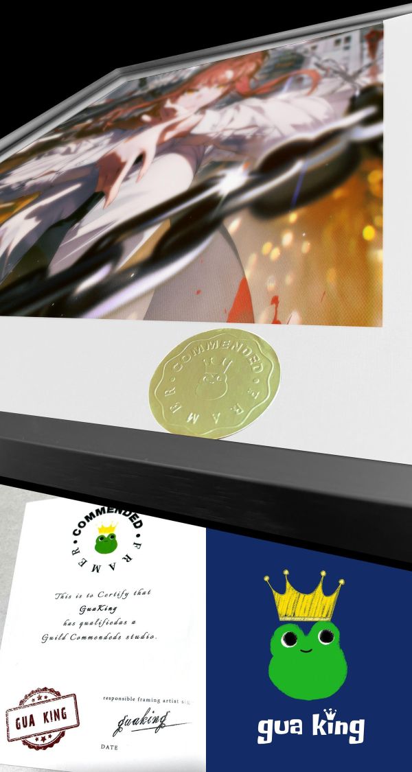 【海外代購】皇呱 《魅力壞女人》電鋸人魅力壞女人瑪奇瑪同人周邊裝飾畫 