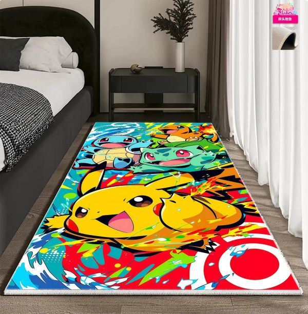 【海外代購】阿喵畫社 開心暴擊 寶可夢 大豎新品8k主題高清裝飾畫 床頭地墊 冰箱貼 