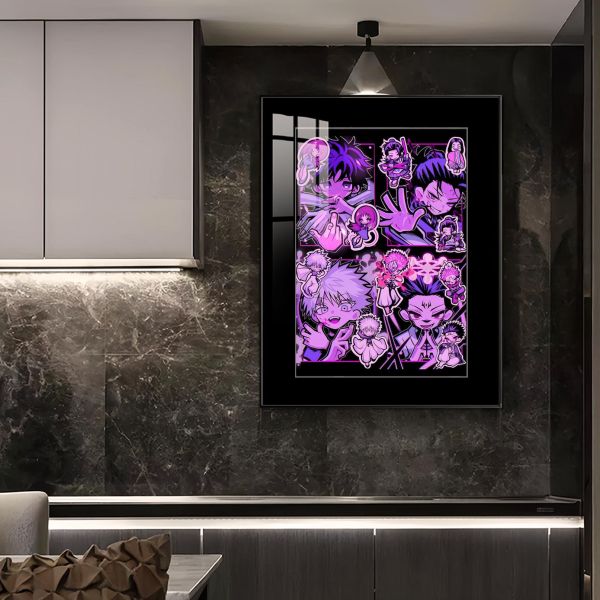 【海外代購】橘子 JUZI 咒術回戰Q版海報 