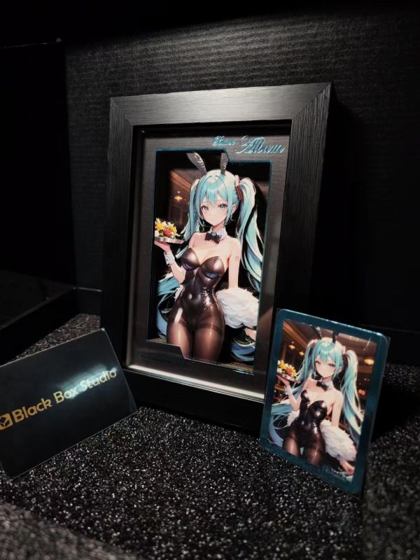 【海外代購】Black Box 黑盒子 桌面立體相框 BA-006 初音未來 