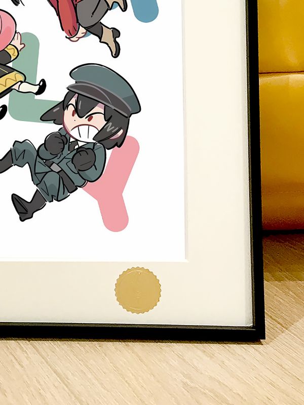 【海外代購】星空《Q版過家家》間諜過家家阿尼亞福傑黃昏約爾Anya動畫二次元裝飾畫 